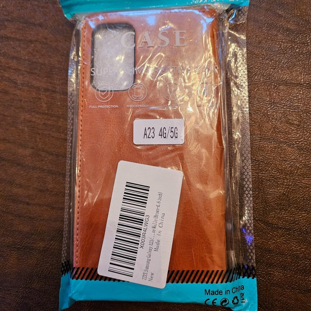 Samsung Galaxy A23 5G/4G Leather Wallet Case